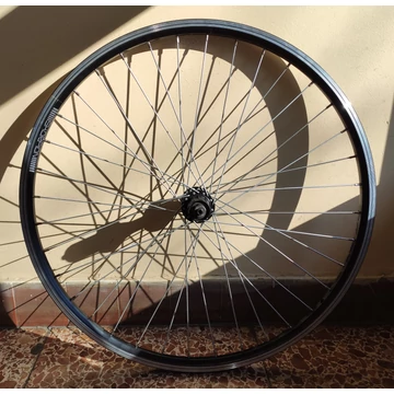 RODI MTB hátsó kerék 26" Skorpion, 559x19C, 36 ly. fekete, kazettás agy, V-fékes FM32 QR HUB galvanizált küllők
