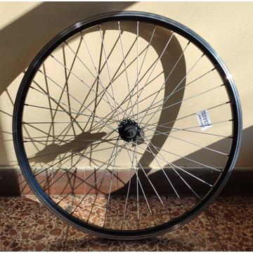 RODI MTB hátsó kerék 26" Skorpion, 559x19C, 36 ly. fekete, menetes agy, V-fékes FM31 QR HUB galvanizált küllők