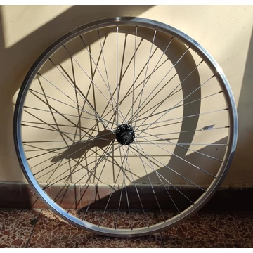 RODI Trekking hátsó kerék 28" Skorpion, 622x19C, 36 ly. ezüst, menetes agy, FM31 QR HUB galvanizált küllők