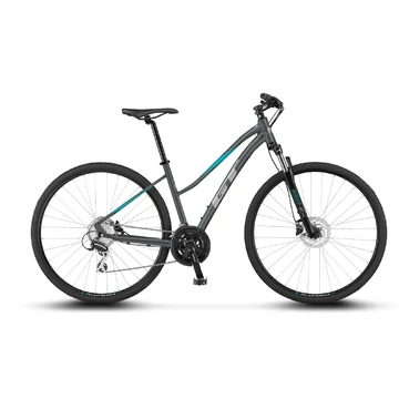Kerékpár GT TRANSEO COMP WOMENS NŐI CROSS TREKKING KERÉKPÁR (G32201U10/GRY)