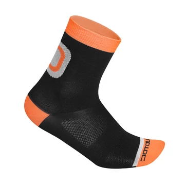 DOTOUT ZOKNI LOGO BLACK-ORANGE - 3DB/SZETT (A15X112902)