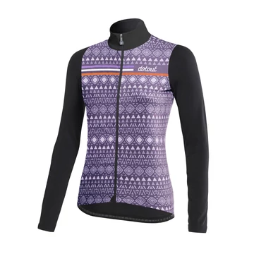 DOTOUT NŐI MEZ HOSSZÚUJJÚ FANATICA WOOL VIOLET-BLACK (A23W511459)