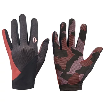 Kesztyű MERIDA SECOND SKIN FEKETE/BORDÓ