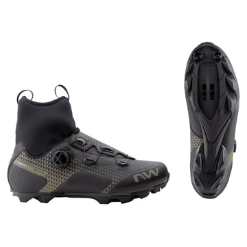 Téli Cipő NORTHWAVE MTB CELSIUS XC ARCTIC GTX, FEKETE/ZÖLD