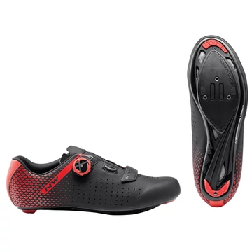 CIPŐ ORSZÁGÚTI NORTHWAVE ROAD CORE PLUS 2 FEKETE/PIROS