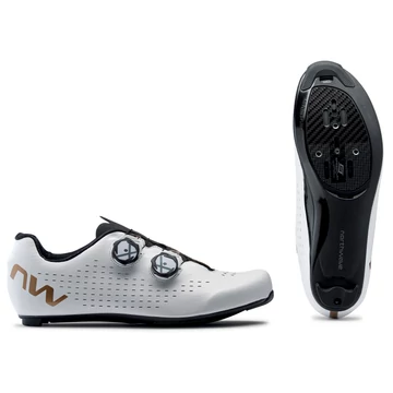 CIPŐ NORTHWAVE ROAD REVOLUTION 3 FEHÉR/BRONZ