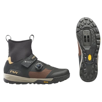 Téli Cipő NORTHWAVE MTB KINGROCK PLUS GTX FEKETE/BARNA
