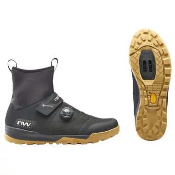 Téli Cipő NORTHWAVE MTB KINGROCK PLUS GTX FEKETE/MÉZ