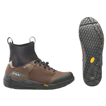 Téli Cipő NORTHWAVE MTB MULTICROSS MID GTX FEKETE/BARNA
