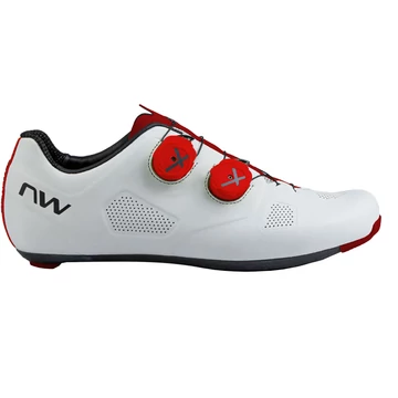Cipő NORTHWAVE ROAD REVOLUTION FEHÉR/FLUO PIROS