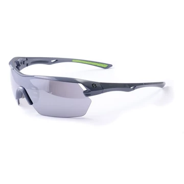 Szemüveg BIKEFUN TARGET szürke #2 smoke lencse, silver mirror C3