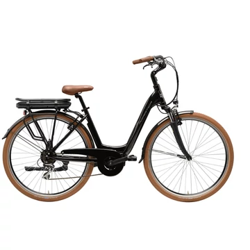 ADRIATICA NEW AGE E-Bike női FEKETE ELEKTROMOS TREKKING / VÁROSI KERÉKPÁR