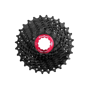 Sunrace CSRX1 11 sebességes fogaskeréksor [fekete-piros, 11-25]