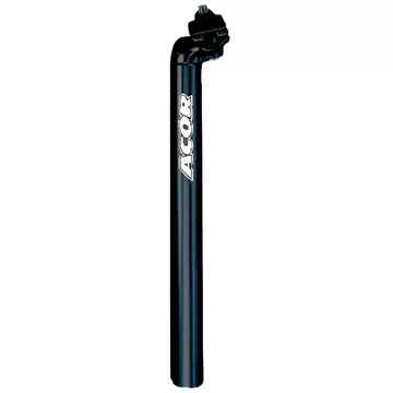 Acor ASP-2001 nyeregcső [fekete, 27.8 mm]