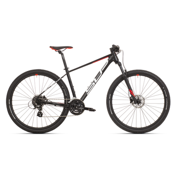 Superior XC 819 XC 29"os MTB HEGYI kerékpár [22" (XL), matt fekete-fehér-piros]