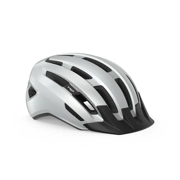 MET Downtown kerékpáros sisak [fényes fehér, 58-61 cm (M/L)]