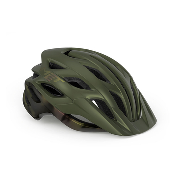 MET Veleno kerékpáros sisak [matt oliva-iridescent, 56-58 cm (M)]