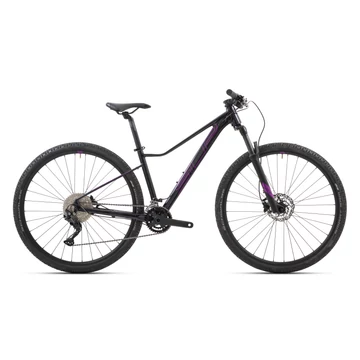 Superior XC 879 W női XC kerékpár [16" (S), fényes fekete-szivárvány/lila]