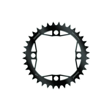 Connex Narrow Wide 4 furatos szimmetrikus lánctányér [fekete, 42]