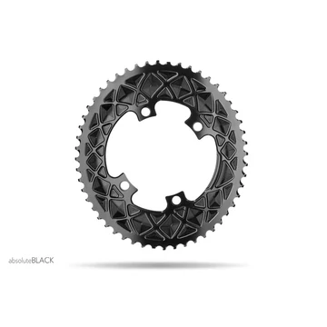 Lánckerék Országúti OVAL 110BCD asszim Shimano 9000/6800 4 lyukas fekete 50T