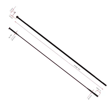 Küllő DT Swiss Aerolite 2.0/2.3/0.9x226 fekete
