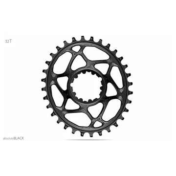 Lánckerék MTB OVAL SRAM Direct Mount/GXP N/W  fekete (6mm offset) 34T