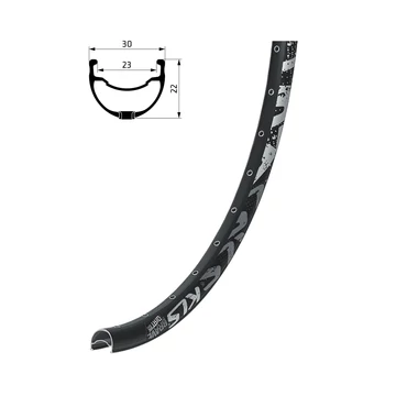 Abroncs KLS BRAVE DSC, 32H, 1 Nit, AV, 26" black
