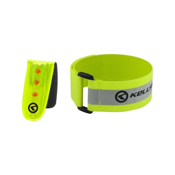 Fényvisszaverő LED csat KELLYS TWINKLE SET 3M Scotchlite