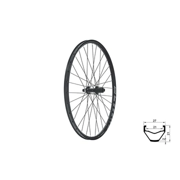 Fűzött hátsó kerék KLS VALOR 21 DSC R, 28/29", black