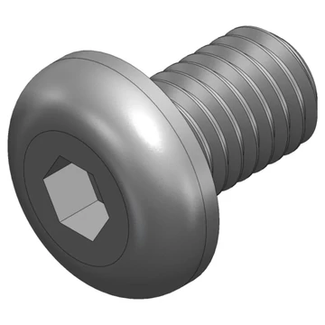 S_1187 - Screw_ISO 7380_M5x8 black