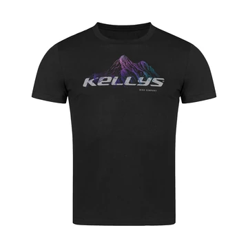 Póló KELLYS PEAK krátký rukáv Black - S