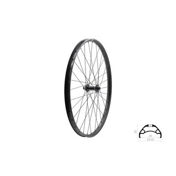 Fűzött első kerék KLS ASESINO 25 DSC F, 28/29", black