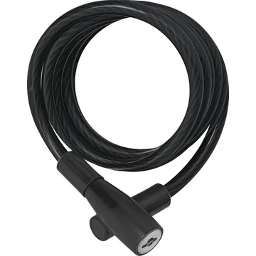 ABUS spirál lakat 3506K/120, fekete