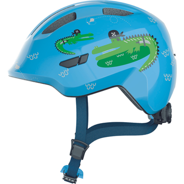 ABUS kerékpáros gyerek sisak Smiley 3.0, In-Mold, blue croco, S (45-50 cm)