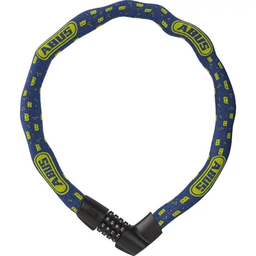 ABUS láncos lakat számzárral Tresor 1385/75, blue mask (6mm)
