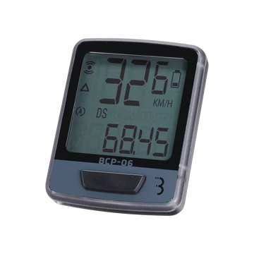 BBB Cycling kerékpáros komputer BCP-06 DashBoard, vezetékes, 10 funkciós, fekete/szürke