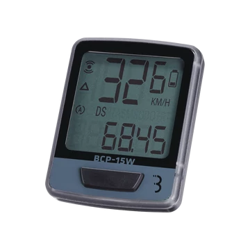 BBB Cycling kerékpáros komputer BCP-15W DashBoard, vezeték nélküli, 10 funkciós, fekete/ezüst