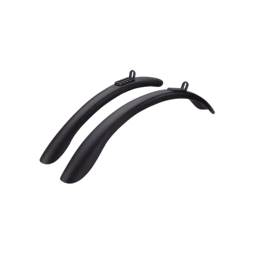 BBB Cycling kerékpáros sárvédő szett BFD-01 RainWarriors, 26/28", csavaros, első és hátsó, fekete