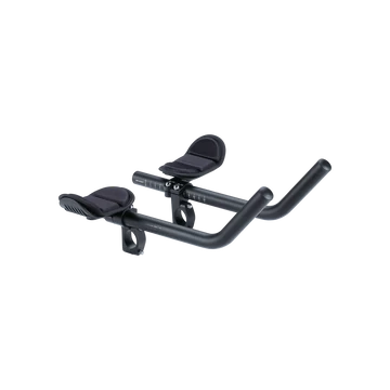 BBB Cycling kerékpáros időfutam könyöklő BHB-60 AeroMax, alumínium, 25.4 és 31.8mm, ergonomikus forma, 350mm hosszú, fekete