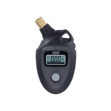 BBB Cycling kerékpáros minipumpa alkatrész BMP-90 Pressure, digitális nyomásmérő