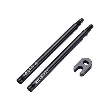 BBB Cycling kerékpáros szelephosszabbító BTI-99 ValveExtend, alu, szerszámmal, 80mm (2db)