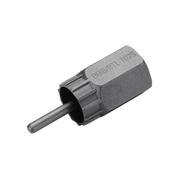 BBB Cycling kerékpáros szerszám - kazettabontó BTL-107S LockPlug, 24mm-es villáskulcs kell hozzá, Shimano HG és Center Lock kompatibilis, vezetőtüskével