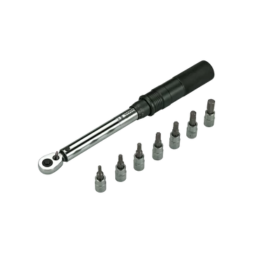 BBB Cycling kerékpáros szerszám - nyomatékkulcs BTL-173 TorqueSet Deluxe, 1/4"-es fej, 2-24 Nm között állítható
