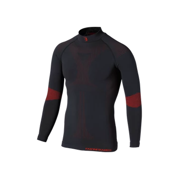 BBB Cycling kerékpáros aláöltöző BUW-20 FIRLayer, unisex, hosszú ujjú felső, fekete, XS/S