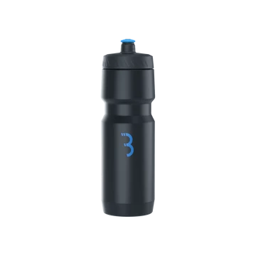 BBB Cycling kerékpáros kulacs BWB-05 CompTank XL, 750ml, BPA mentes, mosogatógépben is mosható, fekete/kék