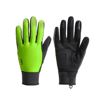 BBB Cycling kerékpáros téli kesztyű BWG-36 ControlZone, szélálló, enyhe téli időjáráshoz, neon sárga XXL