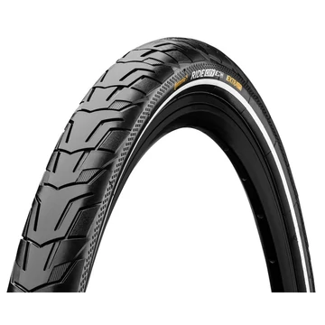 Continental kerékpáros külső gumi 37-622 Ride City 700x37C fekete/fekete, reflektoros