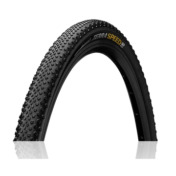 Continental gravel-cyclocross kerékpáros külső gumi 35-622 Terra Speed ProTection 28x1,35 fekete/fekete, Skin hajtogathatós