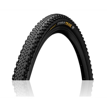 Continental gravel-cyclocross kerékpáros külső gumi 40-622 Terra Trail ProTection 28x1,50 fekete/fekete, Skin hajtogathatós