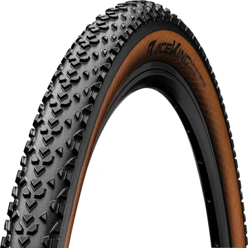 Continental MTB kerékpáros külső gumi 55-622 Race King ProTection 29x2,2 fekete/bernstein, hajtogathatós Skin